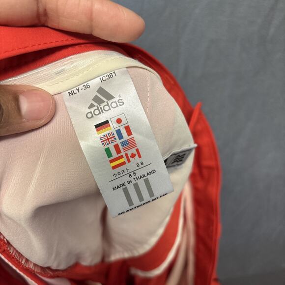 Adidas Men’s Performance Golf Pant Burnt Orange Flat Lightweight Size 34 X 30 - Picture 4 of 16